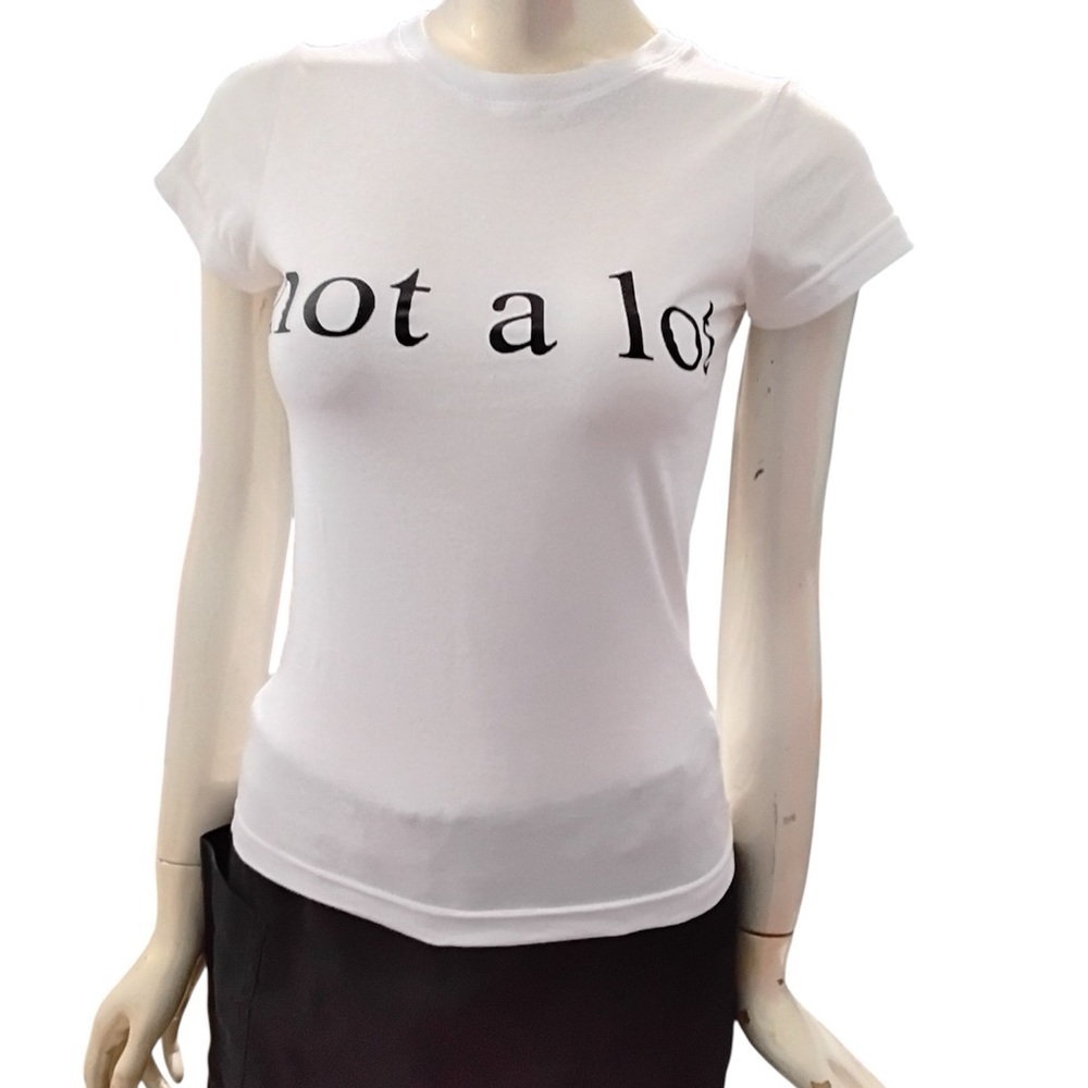 White Graphic Tee